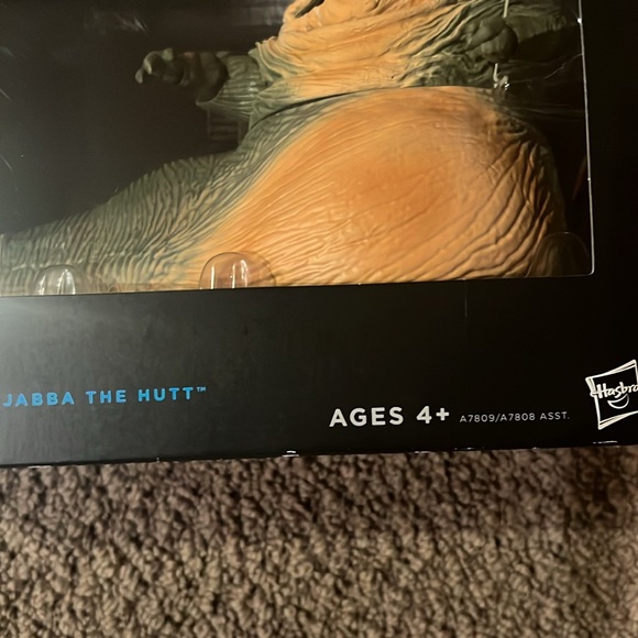 Jabba the Hutt 12" Collectible STAR WARS NEW IN BOX the black series - Picture 3 of 6